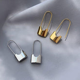 Fashion Metal Lock Unusual Earrings Charm Jewelry XYS0216 - Touchy Style