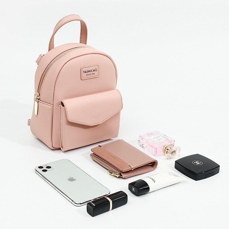 Fashion Women Cool Backpack Mini Multi-Function Small Backpack GCBKSS22 - Touchy Style