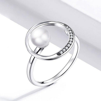 Finger Rings Charm Jewelry - Rounded Pearl - BOS33 - Touchy Style