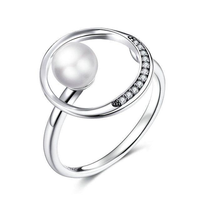 Finger Rings Charm Jewelry - Rounded Pearl - BOS33 - Touchy Style