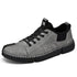 Flat Breathable Sneakers Black Men&