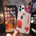 Floral Brown Cute Phone Cases For iPhone 13 Pro 11 12 7 8+ SE 2 6 Plus X XS XR - Touchy Style