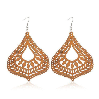 Geometric Big Dangle Earrings Charm Jewelry DS0425 - Touchy Style