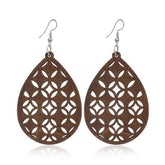 Geometric Big Dangle Earrings Charm Jewelry DS0425 - Touchy Style