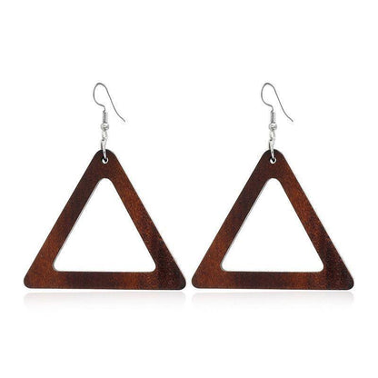 Geometric Big Dangle Earrings Charm Jewelry DS0425 - Touchy Style