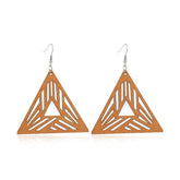 Geometric Big Dangle Earrings Charm Jewelry DS0425 - Touchy Style