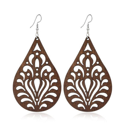 Geometric Big Dangle Earrings Charm Jewelry DS0425 - Touchy Style