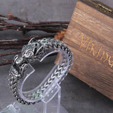 Golden Ouroboros Fashion Stainless Steel Bracelets Charm Jewelry BCJNVS32 For Men&