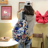 Graffiti Flowers College Fashion Cool Backpacks JN57 Schoolbag - Touchy Style .