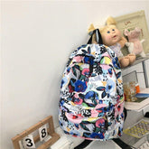 Graffiti Hearts College Fashion Cool Backpacks JN55 For Teenage Schoolbag - Touchy Style .