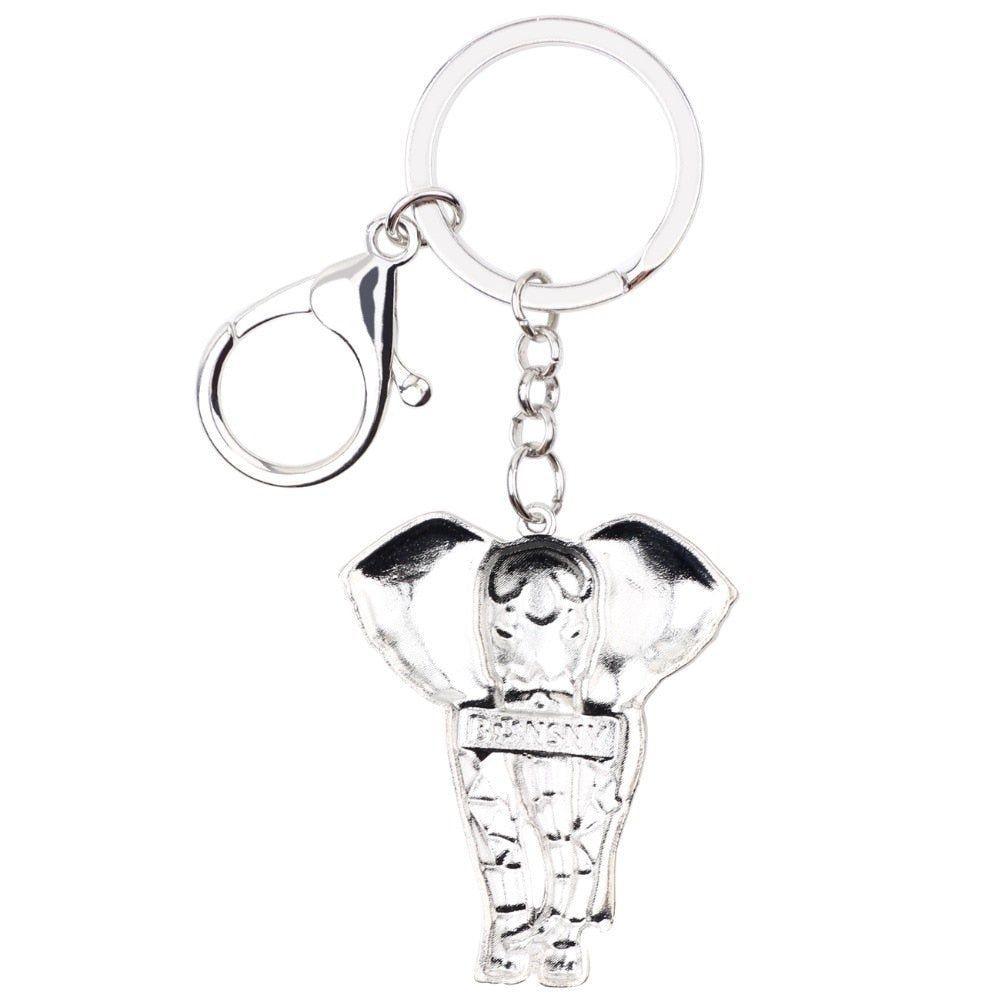 Jungle Animal An Elephant Pattern Unique Key Chain BOS0105 - Touchy Style