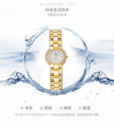 Ladies Simple Watch HMS0204 Quartz Diamond Dress Watch - Touchy Style