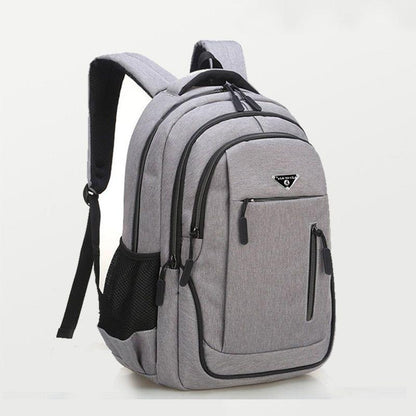 Large Capacity Cool Backpack Unisex Laptop Oxford Solid Big High School Bags UCBMOS11 - Touchy Style