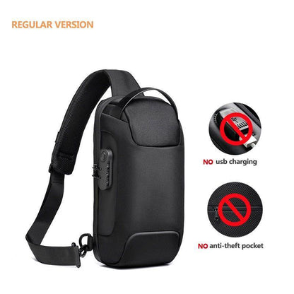 Large Capacity Cool Backpack Unisex Laptop Oxford Solid Big High School Bags UCBMOS11 - Touchy Style