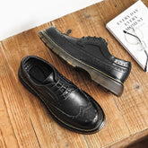 Leather Casual Shoes for Men MCSPO01: Stylish and Comfortable - Touchy Style .