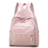 Leather Cool Backpack: Multi Pocket Big Travel Bag for Women XA503H - Touchy Style .