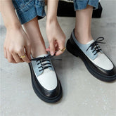 Leather Flats Women&