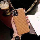 Leather Plating Cute Phone Cases For iPhone 13 12 Pro Max 7 8 Plus X XS XR 11 SE 2 2020 10 - Touchy Style .