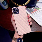 Leather Plating Cute Phone Cases For iPhone 13 12 Pro Max 7 8 Plus X XS XR 11 SE 2 2020 10 - Touchy Style