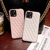 Leather Plating Cute Phone Cases For iPhone 13 12 Pro Max 7 8 Plus X XS XR 11 SE 2 2020 10 - Touchy Style