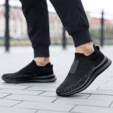 Lightweight Breathable Loafer Sneakers Men&