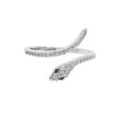 Long Simple Snake Finger Rings Charm Jewelry - Touchy Style