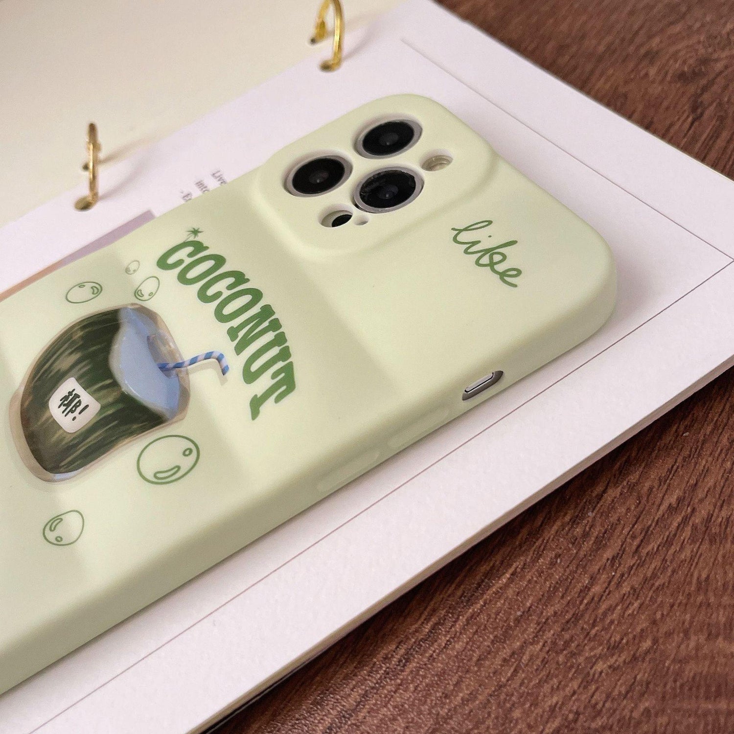 Matcha Coconut Drink Cute Phone Cases For iPhone 13 11 12 Pro Max Xs Max X XR - Touchy Style