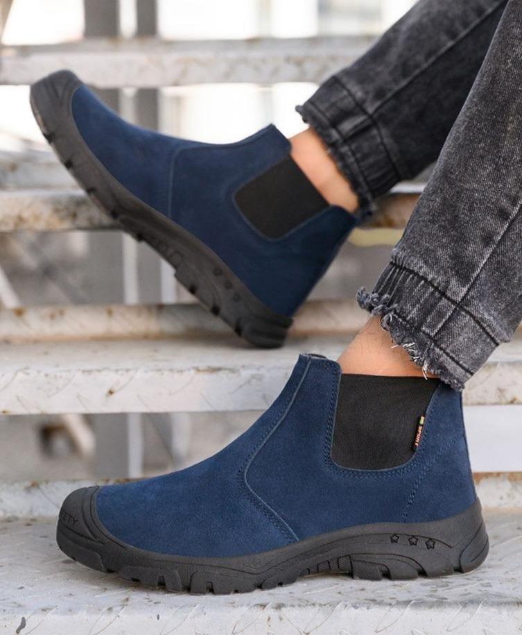 Men s Casual Shoes Safety Lightweight Chelsea Boots 023