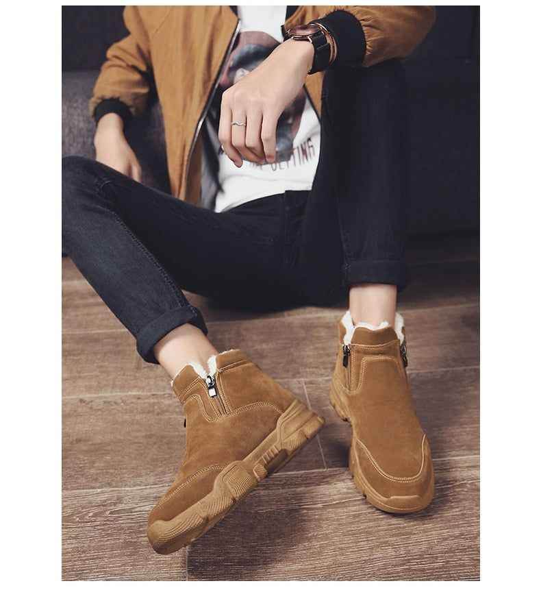 Winter ankle boots on sale men