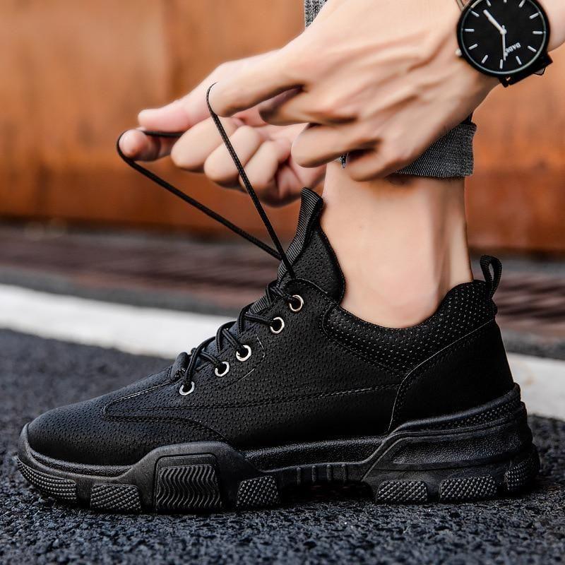 Men Casual High Top Canvas Shoes Chunky Mans Denim Blue Black Sport  Sneakers Male Tennis Trainers Skate Trend Vulcanize Shoes 44