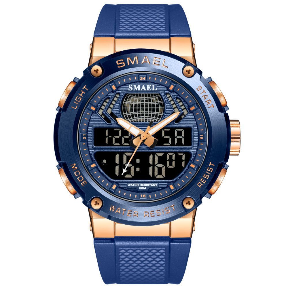 Quamer LCD Men's Water Resistant Silver Watch | Jumia Nigeria