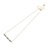 Necklaces Charm Jewelry BS0331 Geometric Crystal Adjustable Chain - Touchy Style