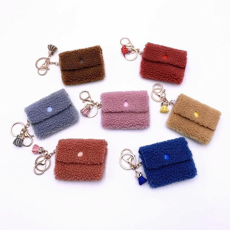 Plush Ball Bag Pendant Charms Cute Mini Crochet Car Key Pendant Fashion  Purse Accessories With Key Ring, Check Out Today's Deals Now