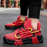 New Fashion Men Casual Platform Dad Shoes 2020 Trending Breathable Chunky Men&