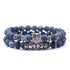 Owl Bracelet Charm Jewelry Stone Bracelets Men Women Set YS0501 - Touchy Style