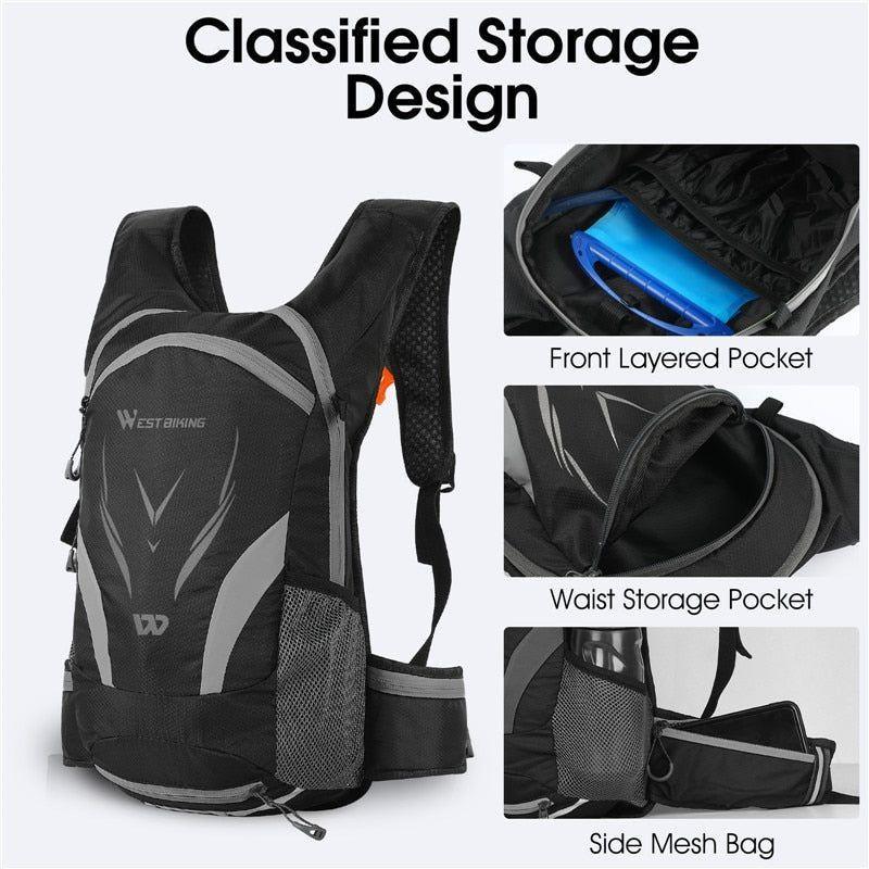 Portable Waterproof Cool Backpack GMCB0115 10L Outdoor Sport Bag - Touchy Style