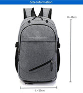 School bags for boys student school cool backpack men travel bags rucksack male waterproof laptop backpack usb bag boy gift - Touchy Style