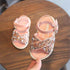 Sequin Rhinestone Flat Soft Toddler Casual Shoes For Girl DM-033 - Touchy Style