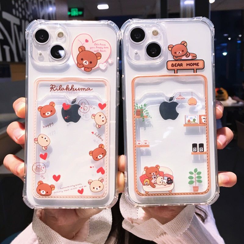 For iPhone 14 15 Pro Max 13 12 11 XR Cute Shockproof Girl Women
