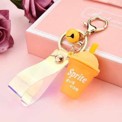 Silicone Soda Ice Tea Shape - Unique Keychains - K2349 - Touchy Style