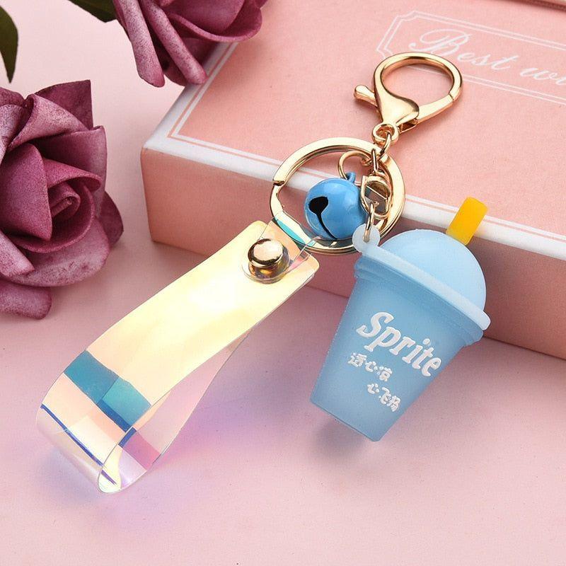 Silicone Soda Ice Tea Shape - Unique Keychains - K2349 - Touchy Style