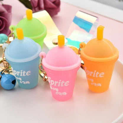 Silicone Soda Ice Tea Shape - Unique Keychains - K2349 - Touchy Style