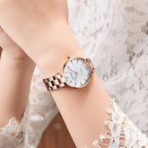 Simple Cheap Watches For Women Quartz Blue Wristwatches - Touchy Style .