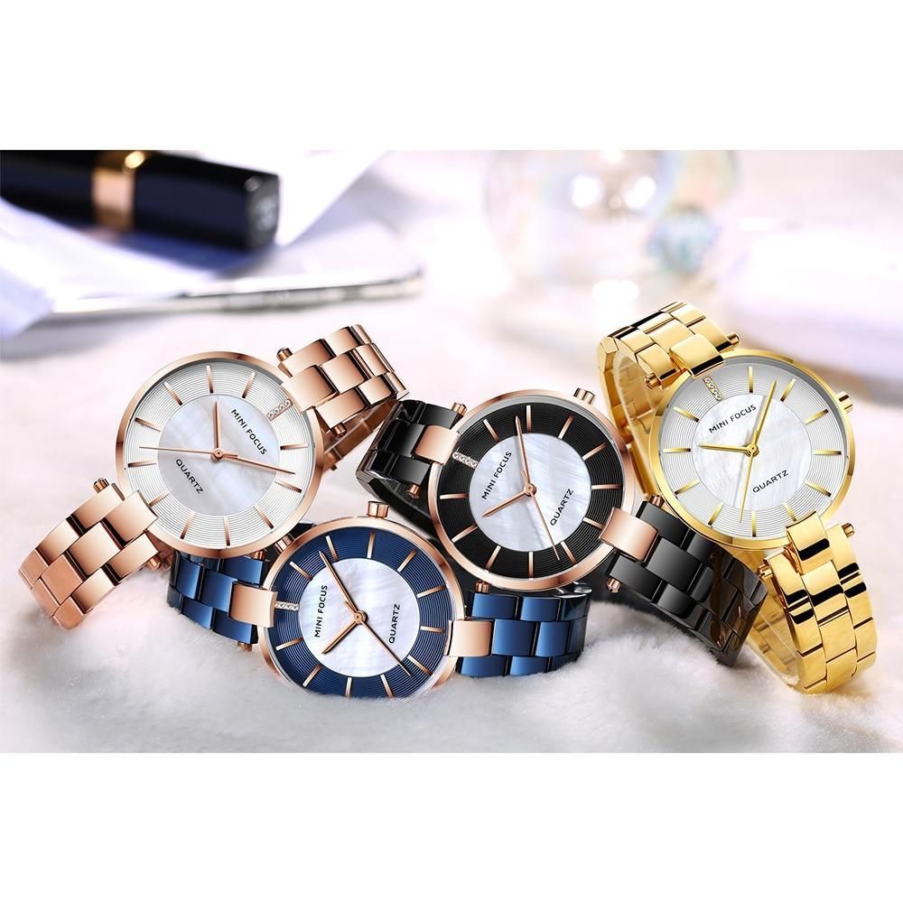 simple cheap watches for women quartz blue wristwatches touchy style 8