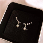 Simple Pure Star Earrings Charm Jewelry XYS0427 - Touchy Style .