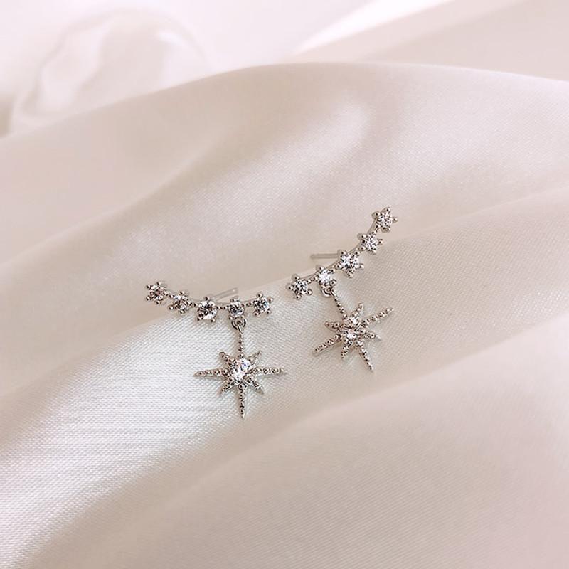 Simple Pure Star Earrings Charm Jewelry XYS0427 - Touchy Style