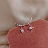 Simple Pure Star Earrings Charm Jewelry XYS0427 - Touchy Style