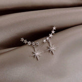 Simple Pure Star Earrings Charm Jewelry XYS0427 - Touchy Style .