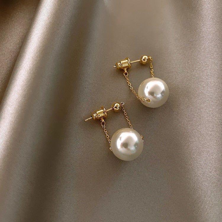 Simple Small Pearl Fashion Earrings Charm Jewelry XYS0327 - Touchy Style