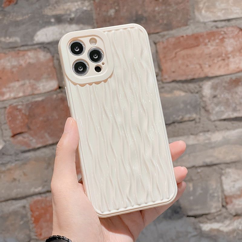 Sayoaho Water Ripple Pattern Compatible for iPhone 13 Pro Max